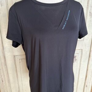 Genuine Harley Davidson Women’s Short Sleeve Performance Shirt Top Size Large